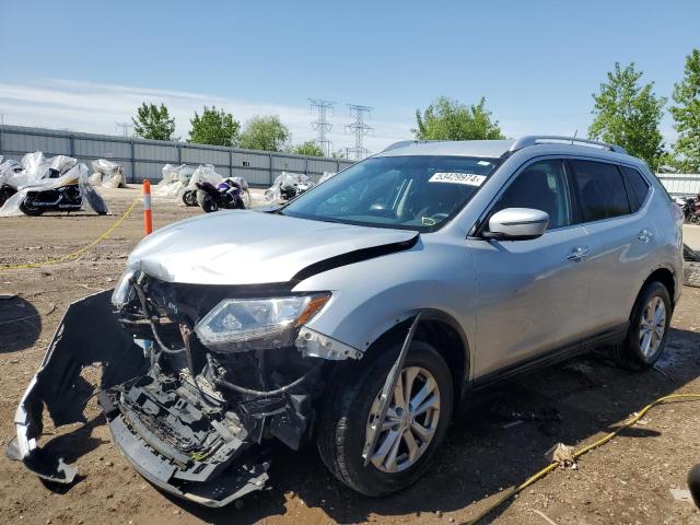 NISSAN ROGUE S 2016 with VIN KNMAT2MV7GP677951 - Photo from auction