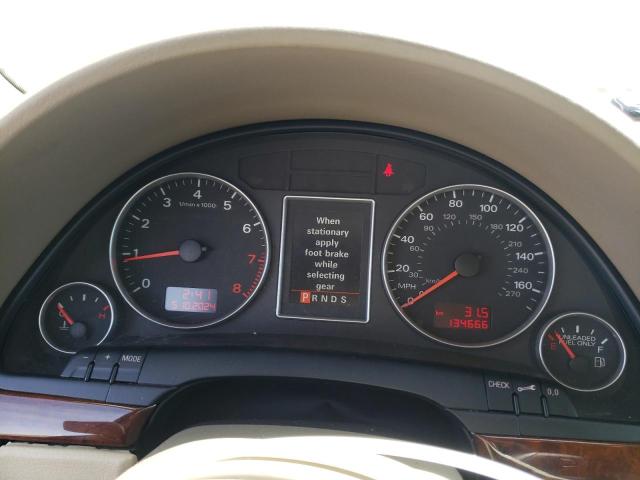 Photo 9 from auction – 2005 AUDI A4 3.2 QUA with VIN WAUDG68E65A443140