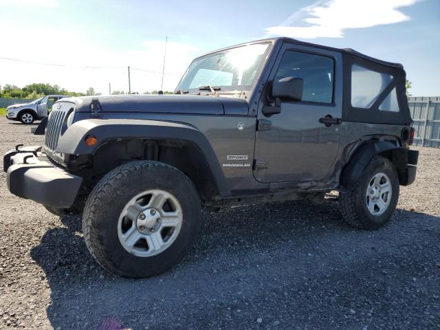 JEEP WRANGLER S 2016 with VIN 1C4AJWAG9GL195556 - Photo from auction