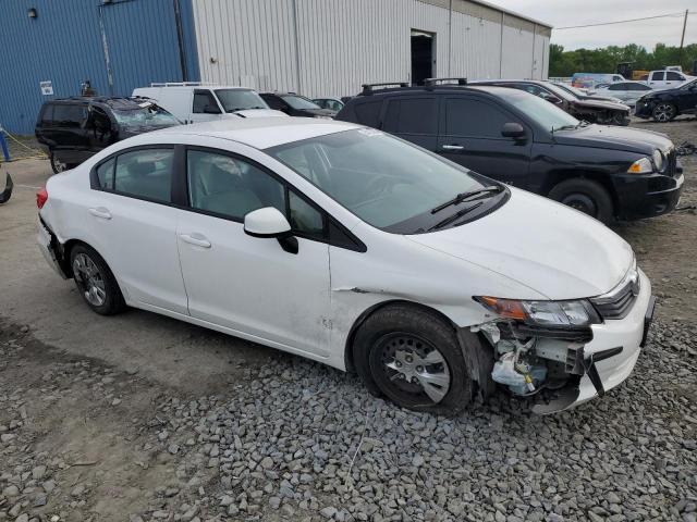 Photo 4 from auction – 2012 HONDA CIVIC LX with VIN 2HGFB2F51CH565166