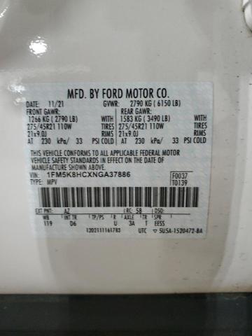 Photo 14 from auction – 2022 FORD EXPLORER P with VIN 1FM5K8HCXNGA37886