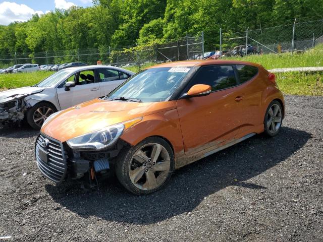 HYUNDAI VELOSTER T 2014 with VIN KMHTC6AE8EU182981 - Photo from auction