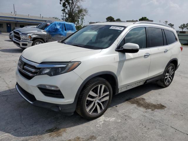 HONDA PILOT ELIT 2016 with VIN 5FNYF6H06GB084782 - Photo from auction
