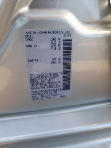 Photo 14 from auction – 2024 NISSAN ALTIMA S with VIN 1N4BL4BV6RN374439