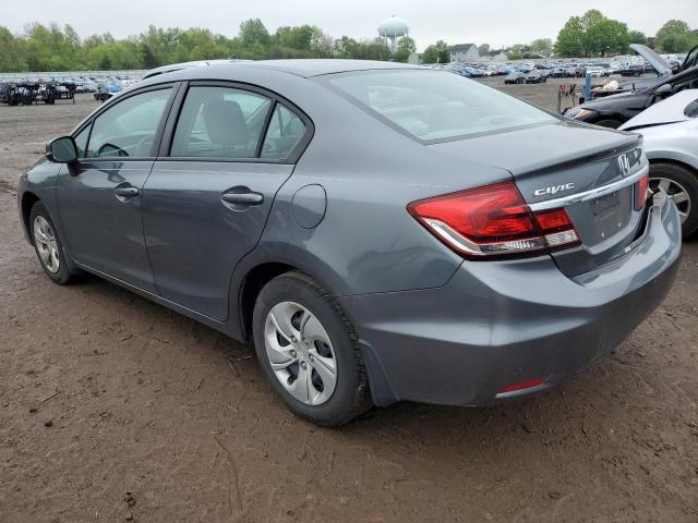 Photo 2 from auction – 2013 HONDA CIVIC LX with VIN 19XFB2F5XDE018571