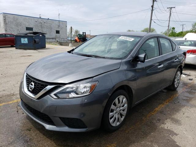 NISSAN SENTRA S 2017 with VIN 3N1AB7AP6HL695430 - Photo from auction