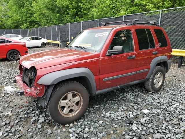 Photo 1 from auction – 2007 JEEP LIBERTY SP with VIN 1J4GL48KX7W695124