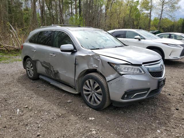 Photo 4 from auction – 2016 ACURA MDX TECHNO with VIN 5FRYD4H65GB501967