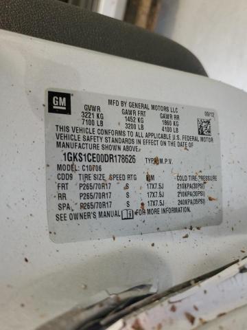 Photo 14 from auction – 2013 GMC YUKON SLT with VIN 1GKS1CE00DR178626