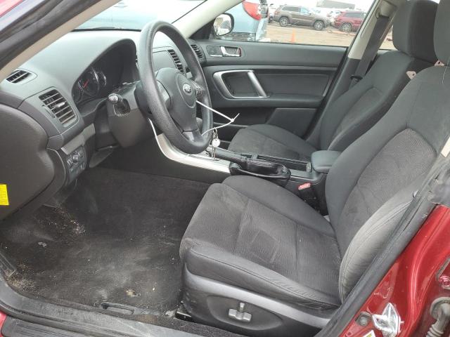 Photo 7 from auction – 2009 SUBARU LEGACY 2.5 with VIN 4S3BL616997222661