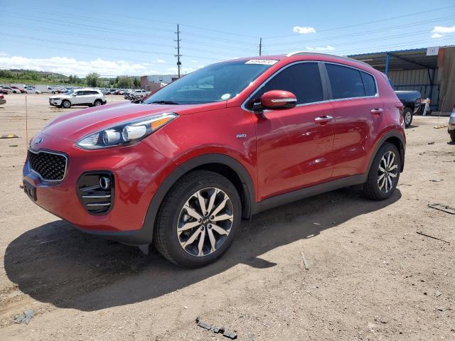 KIA SPORTAGE E 2018 with VIN KNDPNCAC2J7322674 - Photo from auction