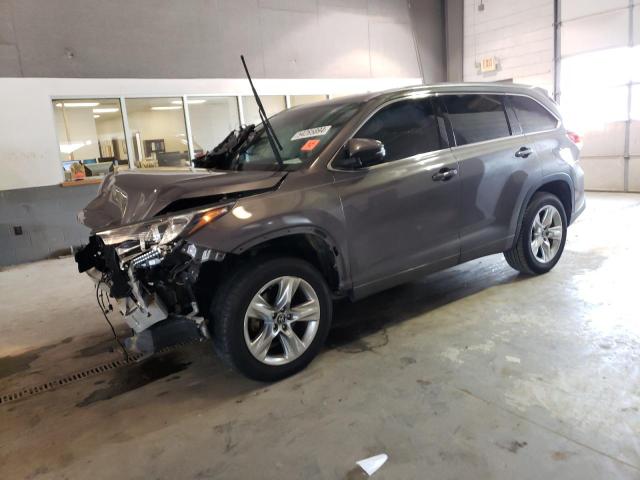 TOYOTA HIGHLANDER 2017 with VIN 5TDYZRFH5HS205817 - Photo from auction