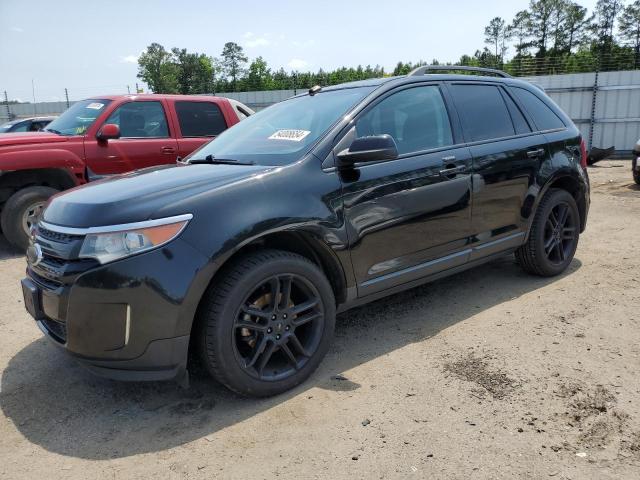FORD EDGE SEL 2013 with VIN 2FMDK3JC8DBC45456 - Photo from auction