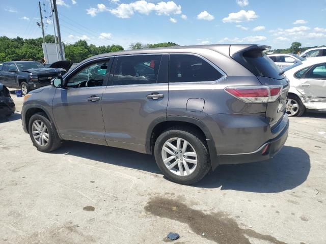 Photo 2 from auction – 2015 TOYOTA HIGHLANDER with VIN 5TDBKRFH5FS144153