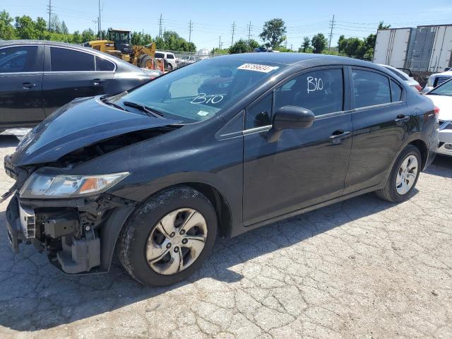 HONDA CIVIC LX 2015 with VIN 19XFB2F55FE224819 - Photo from auction