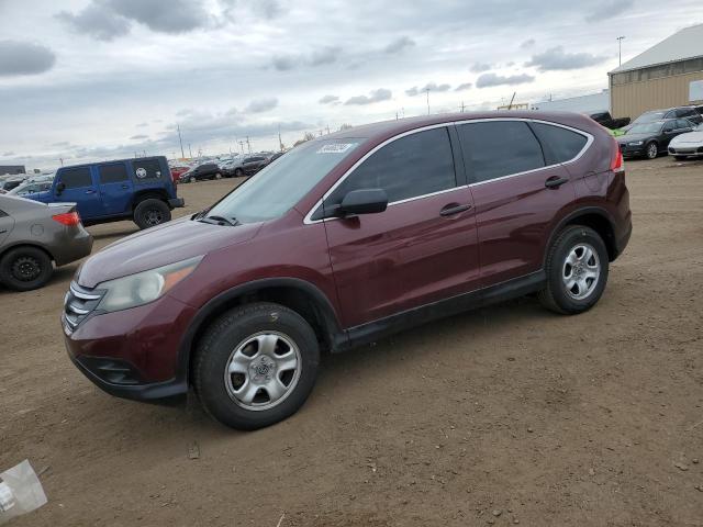 HONDA CR-V LX 2014 with VIN 5J6RM4H36EL100895 - Photo from auction