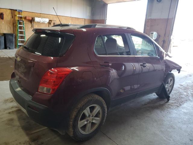 Photo 3 from auction – 2016 CHEVROLET TRAX 1LT with VIN 3GNCJPSB7GL121100