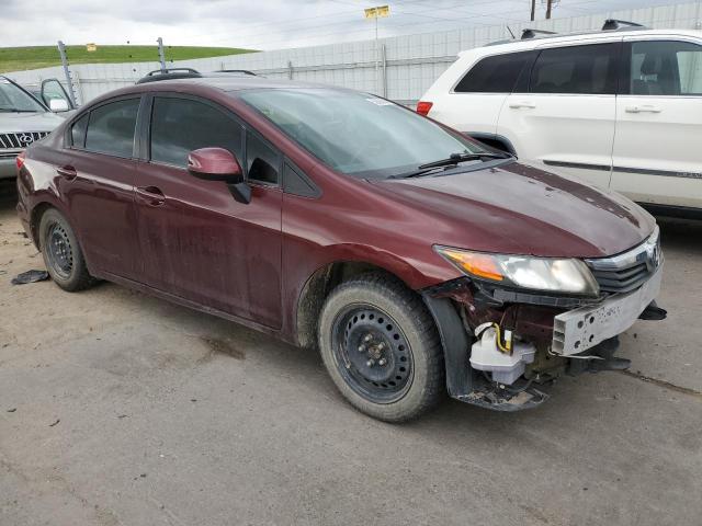 Photo 4 from auction – 2012 HONDA CIVIC LX with VIN 19XFB2F57CE065975