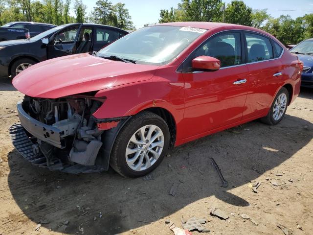 NISSAN SENTRA S 2018 with VIN 3N1AB7AP0JL616601 - Photo from auction