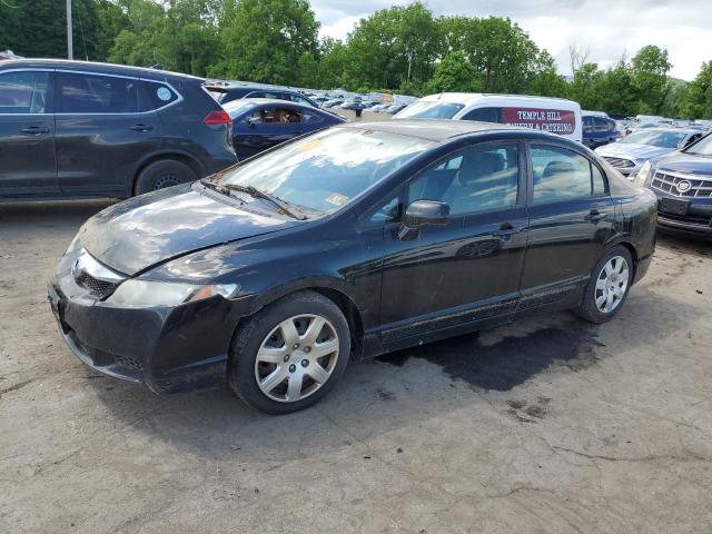 HONDA CIVIC LX 2011 with VIN 19XFA1F52BE048187 - Photo from auction
