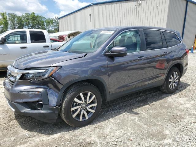 HONDA PILOT EX 2019 with VIN 5FNYF5H36KB021646 - Photo from auction