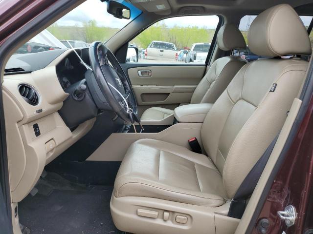 Photo 7 from auction – 2014 HONDA PILOT EXL with VIN 5FNYF4H65EB035059