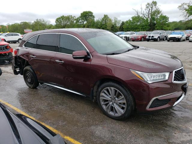 Photo 4 from auction – 2017 ACURA MDX TECHNO with VIN 5FRYD4H50HB036233