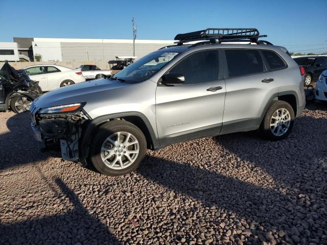 JEEP CHEROKEE S 2017 with VIN 1C4PJLAB6HW663109 - Photo from auction