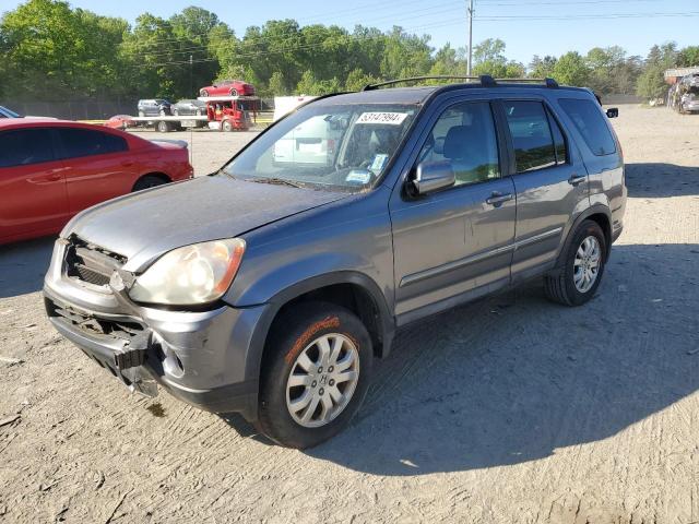 HONDA CR-V SE 2005 with VIN SHSRD78965U335109 - Photo from auction