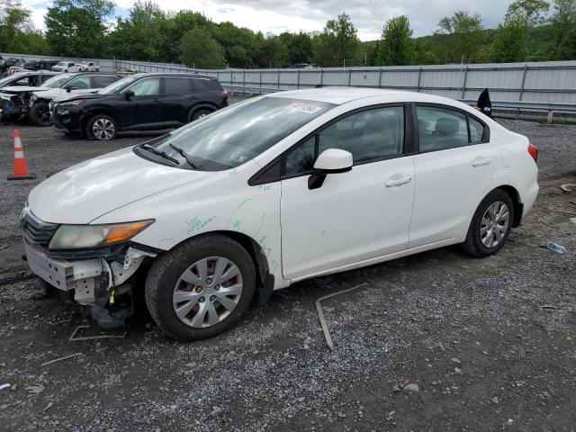 HONDA CIVIC LX 2012 مع رقم تعريف المركبة 19XFB2F5XCE372007 - صورة من المزاد