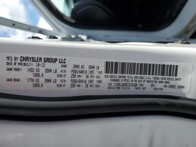 Photo 14 from auction – 2014 DODGE DURANGO SX with VIN 1C4RDJAG9EC314328
