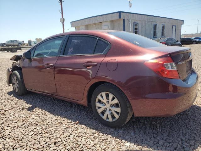 Photo 2 from auction – 2012 HONDA CIVIC LX with VIN 2HGFB2F56CH571884
