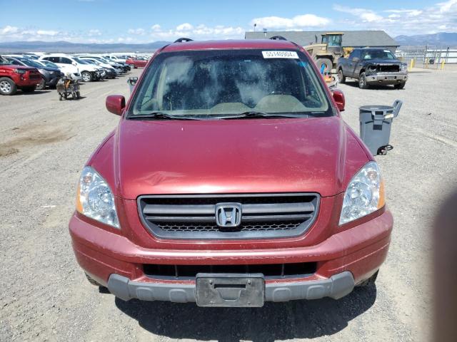 Photo 5 from auction – 2004 HONDA PILOT EXL with VIN 2HKYF18584H524495