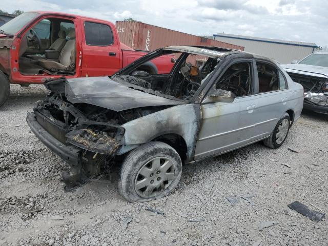 HONDA CIVIC EX 2001 with VIN 2HGES26751H530351 - Photo from auction