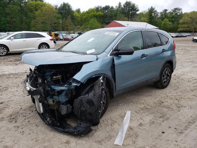 HONDA CR-V SE 2016 with VIN 2HKRM4H41GH724500 - Photo from auction