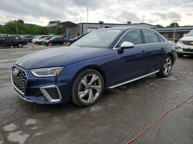 Photo 1 from auction – 2022 AUDI S4 PREMIUM with VIN WAUB4AF47NA048624
