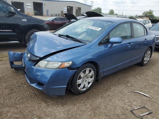 Photo 1 from auction – 2011 HONDA CIVIC LX with VIN 19XFA1F5XBE000047
