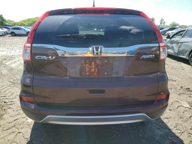 Photo 6 from auction – 2016 HONDA CR-V EX with VIN 2HKRM4H56GH717714