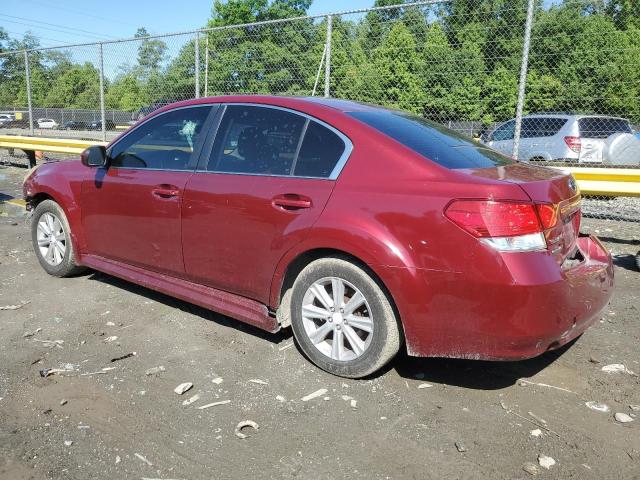Photo 2 from auction – 2011 SUBARU LEGACY 2.5 with VIN 4S3BMBG67B3222006