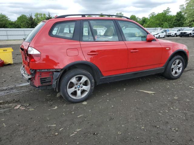 Photo 3 from auction – 2007 BMW X3 3.0SI with VIN WBXPC93427WF04104