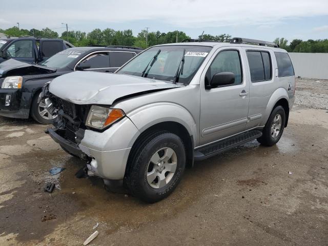 NISSAN PATHFINDER 2006 with VIN 5N1AR18W86C620901 - Photo from auction