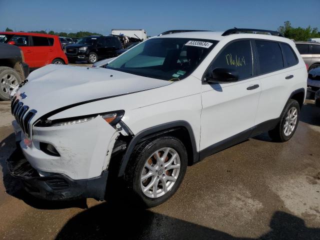 JEEP CHEROKEE S 2016 with VIN 1C4PJLAB9GW291506 - Photo from auction