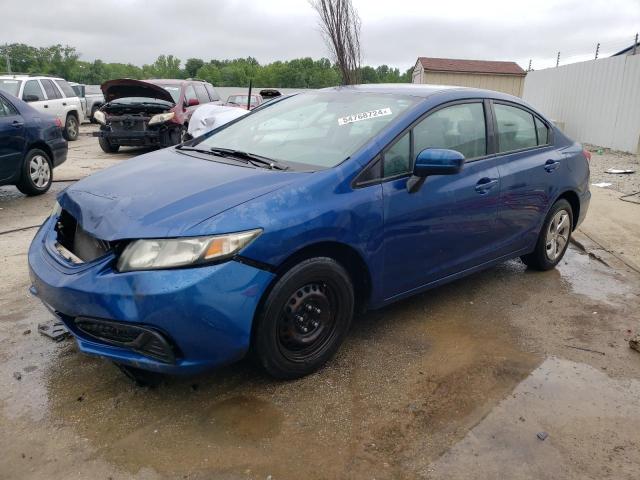 HONDA CIVIC LX 2014 with VIN 19XFB2F55EE010654 - Photo from auction