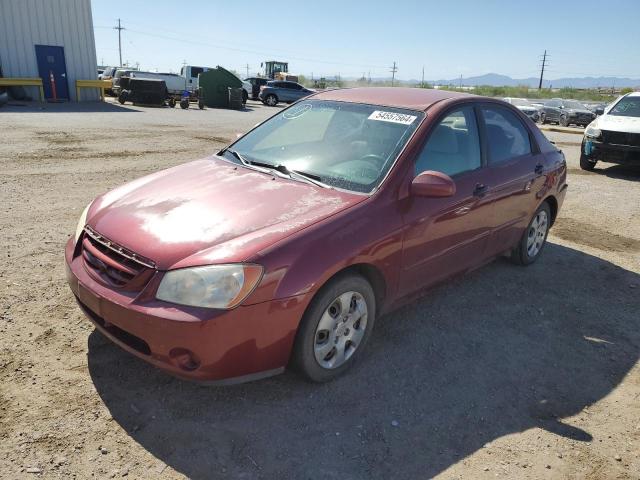 KIA SPECTRA LX 2006 with VIN KNAFE121965371951 - Photo from auction