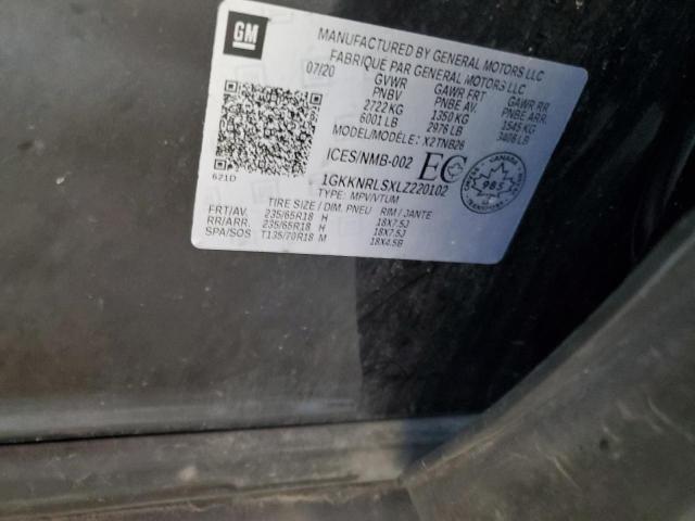 Photo 14 from auction – 2020 GMC ACADIA SLE with VIN 1GKKNRLSXLZ220102