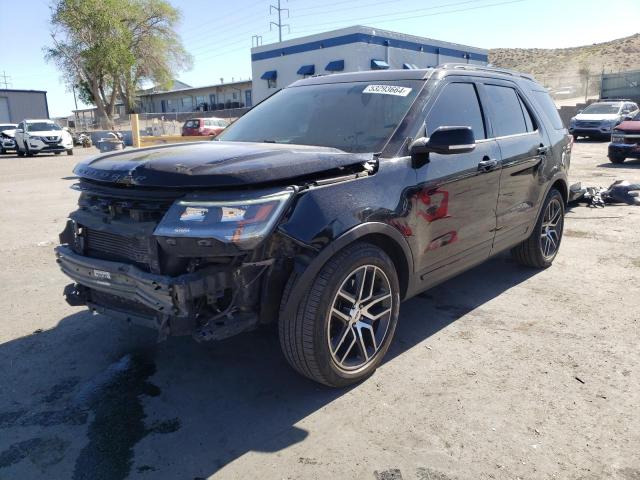 FORD EXPLORER S 2017 with VIN 1FM5K8GT0HGA15627 - Photo from auction
