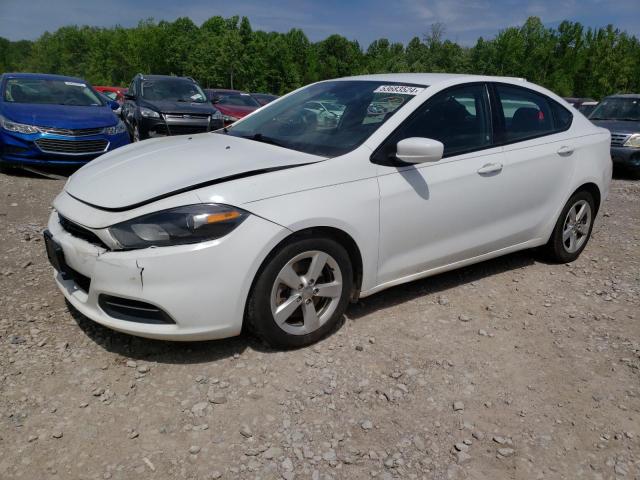 DODGE DART SXT 2016 with VIN 1C3CDFBB7GD751008 - Photo from auction