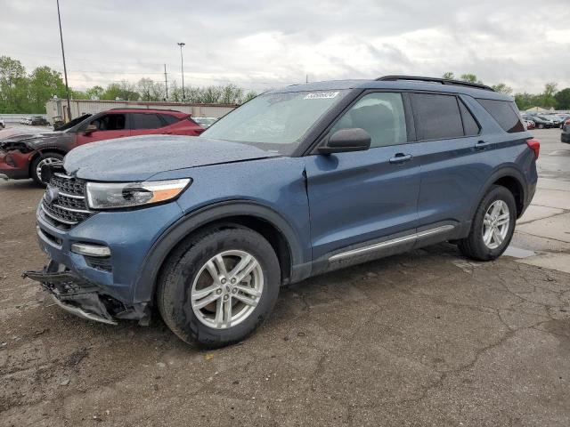 FORD EXPLORER X 2020 with VIN 1FMSK8DH7LGC44186 - Photo from auction
