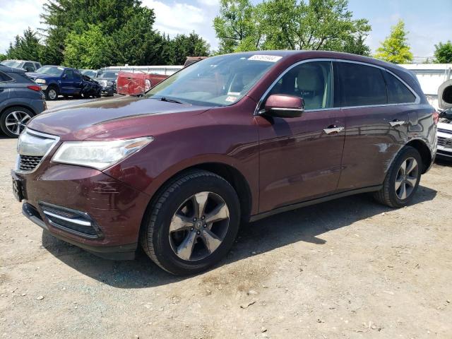 ACURA MDX 2014 with VIN 5FRYD4H29EB031436 - Photo from auction