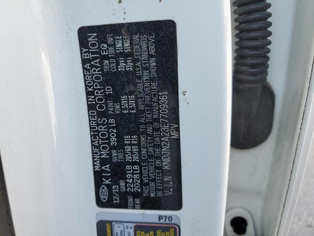 Photo 14 from auction – 2014 KIA SOUL with VIN KNDJN2A23E7709361